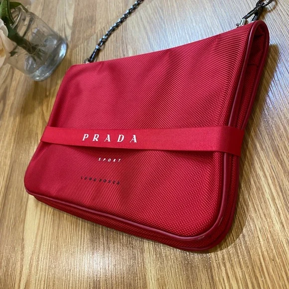 ❌SOLD ❌PRADA “messenger” repurposed bag - Picture 5 of 14